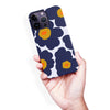 iPhone 14 Pro Max Bold Bloom Burst Floral Phone Case - Blue