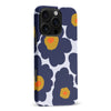 iPhone 16 Pro Max Bold Bloom Burst Floral Phone Case - Blue