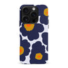 iPhone 16 Pro Max Bold Bloom Burst Floral Phone Case - Blue