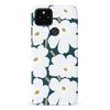 Google Pixel 5 White Pretty Petals Floral Phone Case