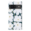 Google Pixel 6 Pro White Pretty Petals Floral Phone Case