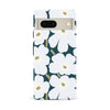 Google Pixel 7 White Pretty Petals Floral Phone Case