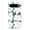 Google Pixel 9 Pro White Pretty Petals Floral Phone Case