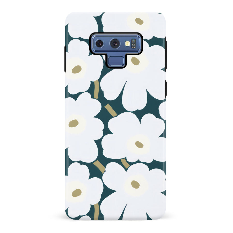 White Pretty Petals Floral Phone Case