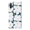 Samsung Galaxy Note 10 White Pretty Petals Floral Phone Case