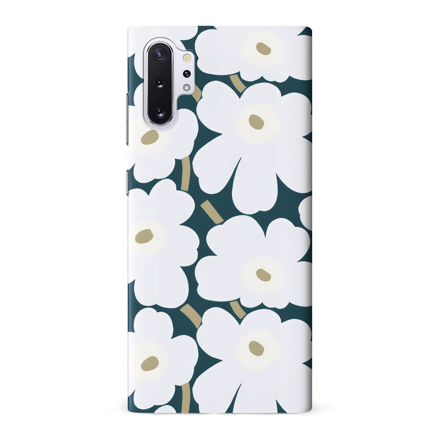 White Pretty Petals Floral Phone Case