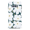 Samsung Galaxy S10e White Pretty Petals Floral Phone Case