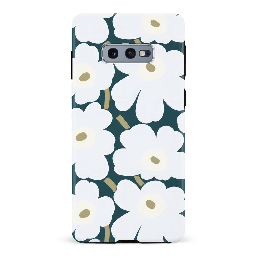 White Pretty Petals Floral Phone Case