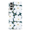 Samsung Galaxy S23 FE White Pretty Petals Floral Phone Case
