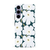 Samsung Galaxy S24 Plus White Pretty Petals Floral Phone Case