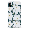 iPhone X/XS White Pretty Petals Floral Phone Case