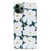 iPhone 11 Pro White Pretty Petals Floral Phone Case