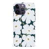 iPhone 15 Pro White Pretty Petals Floral Phone Case