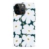 iPhone 15 Pro Max White Pretty Petals Floral Phone Case