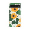 Google Pixel 6A Golden Bloom Floral Phone Case