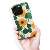 iPhone 16 Pro Max Golden Bloom Floral Phone Case