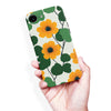 Golden Bloom Floral Phone Case