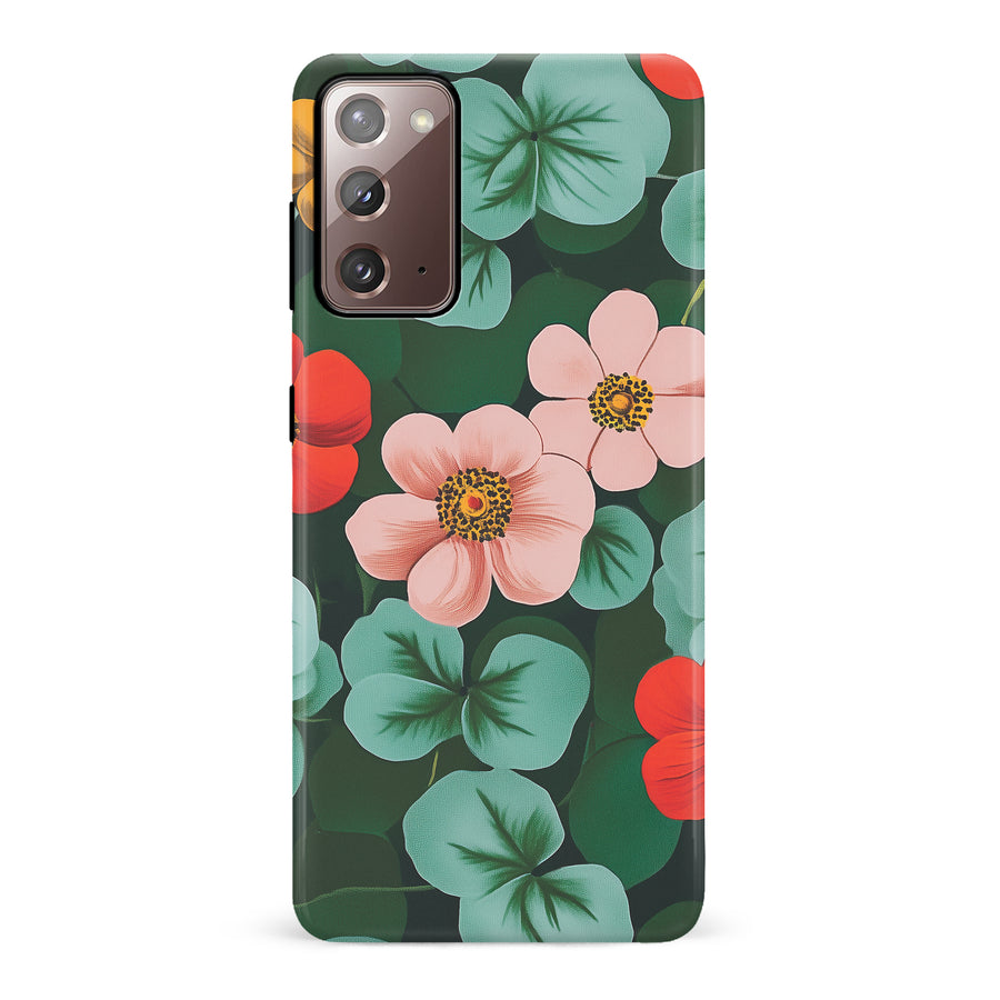 Elegant Anemone Bloom Floral Phone Case