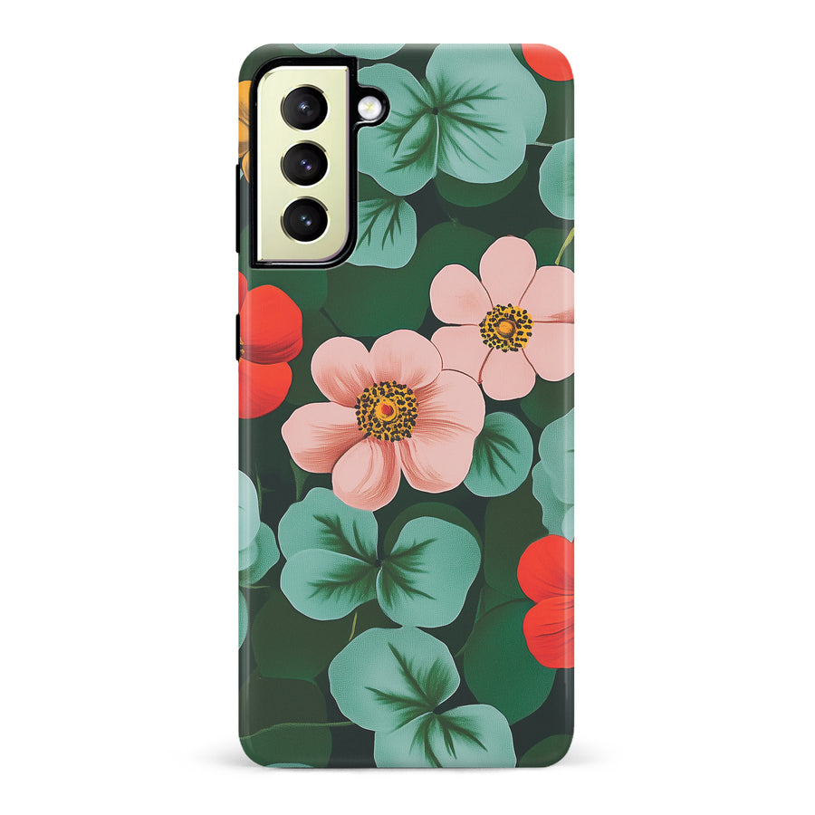 Elegant Anemone Bloom Floral Phone Case