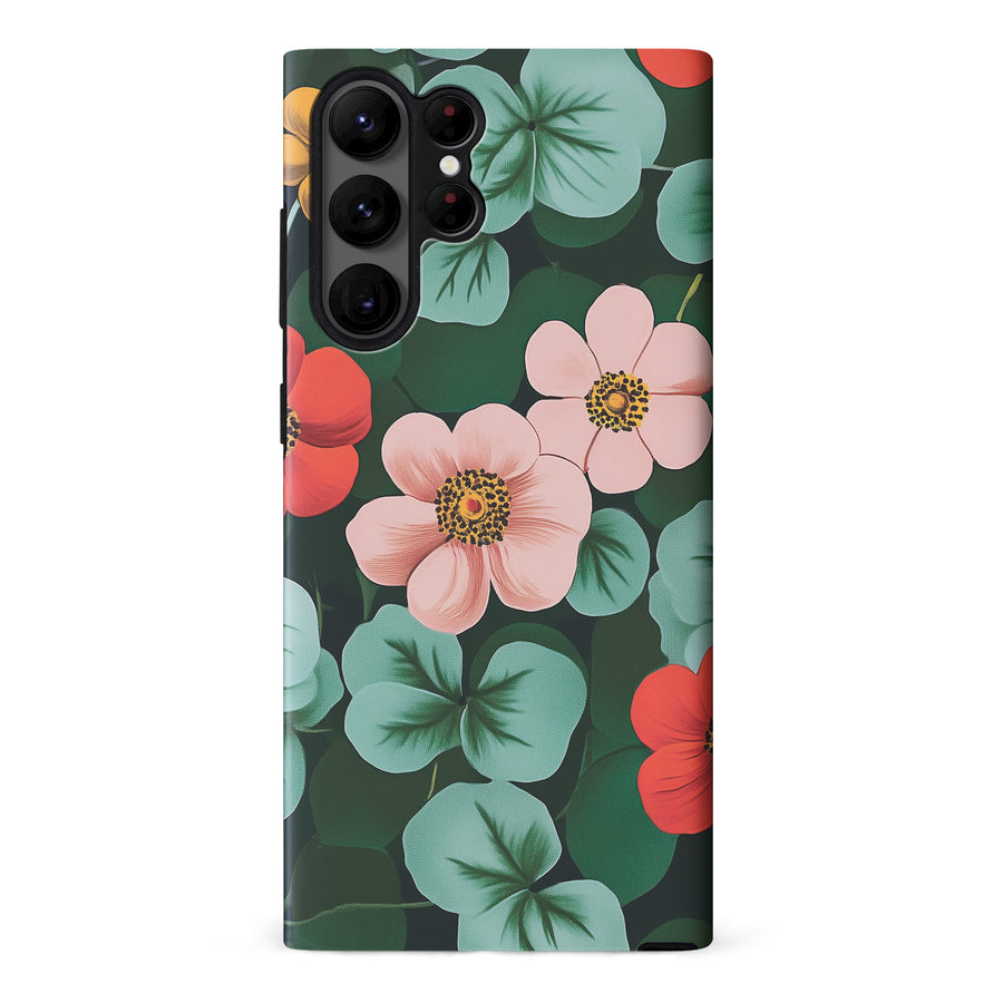 Elegant Anemone Bloom Floral Phone Case