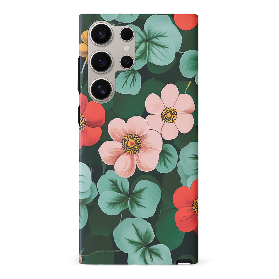 Elegant Anemone Bloom Floral Phone Case