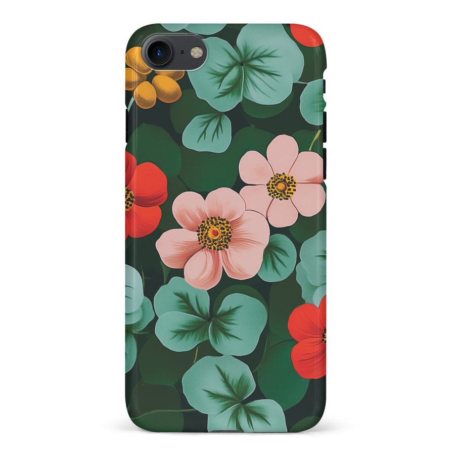 Elegant Anemone Bloom Floral Phone Case