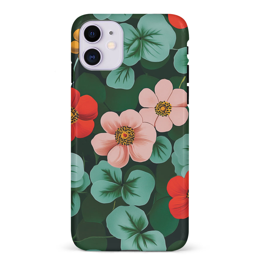 Elegant Anemone Bloom Floral Phone Case