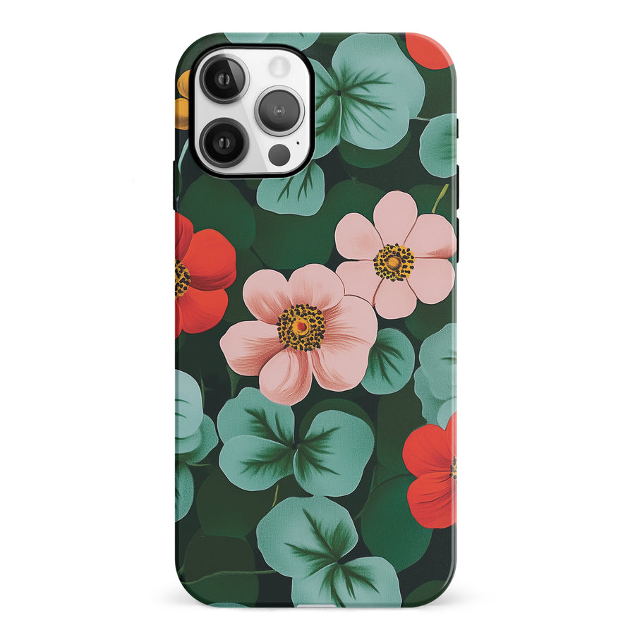 Elegant Anemone Bloom Floral Phone Case