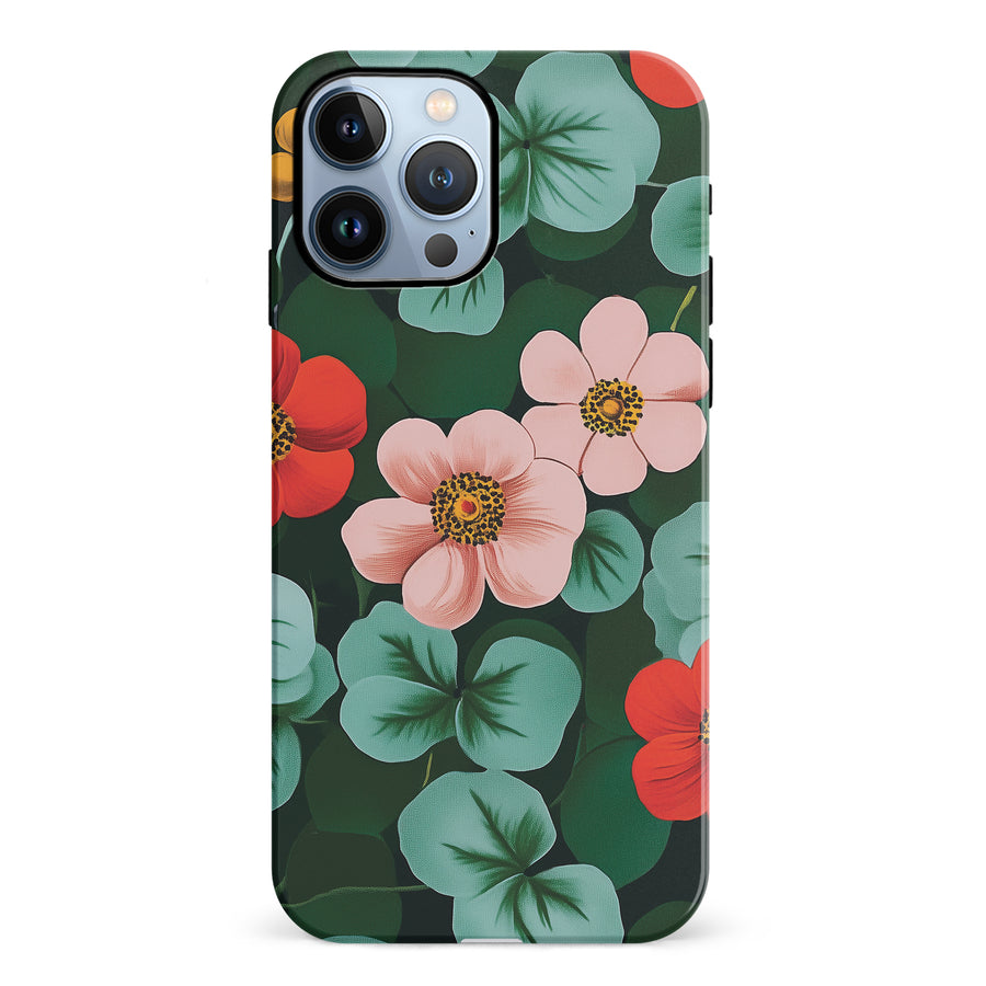 Elegant Anemone Bloom Floral Phone Case