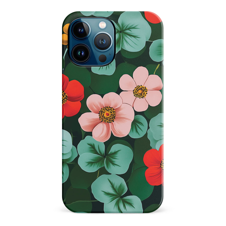 Elegant Anemone Bloom Floral Phone Case