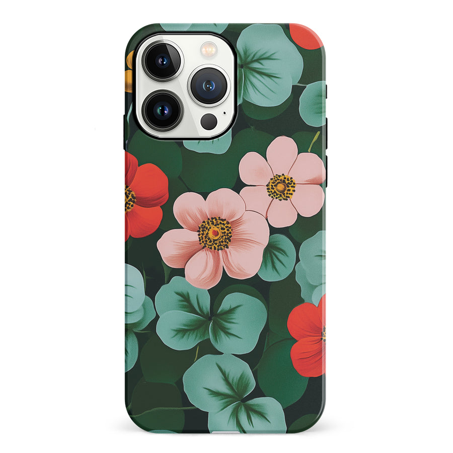 Elegant Anemone Bloom Floral Phone Case