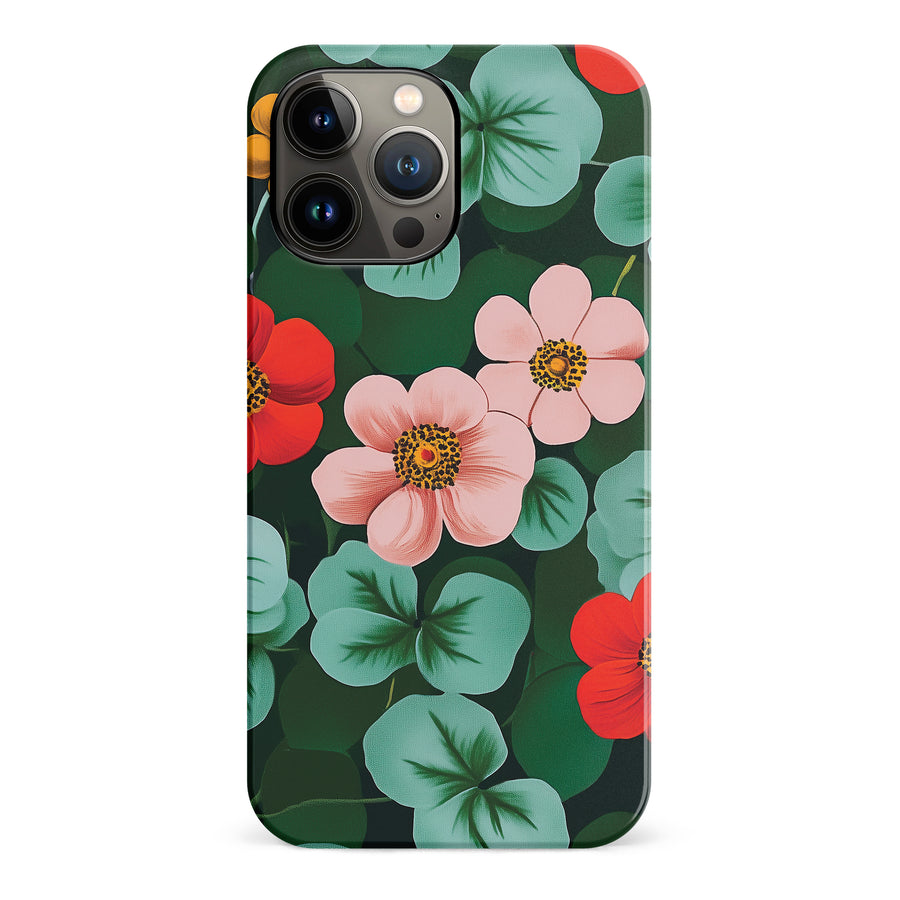 Elegant Anemone Bloom Floral Phone Case