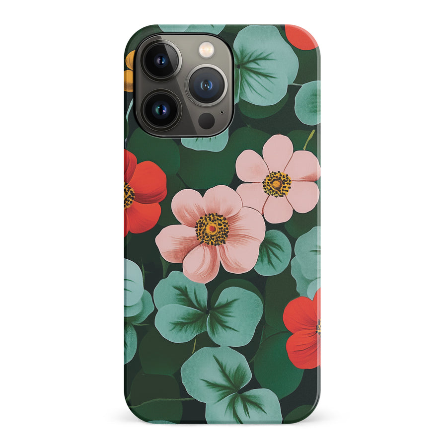 Elegant Anemone Bloom Floral Phone Case