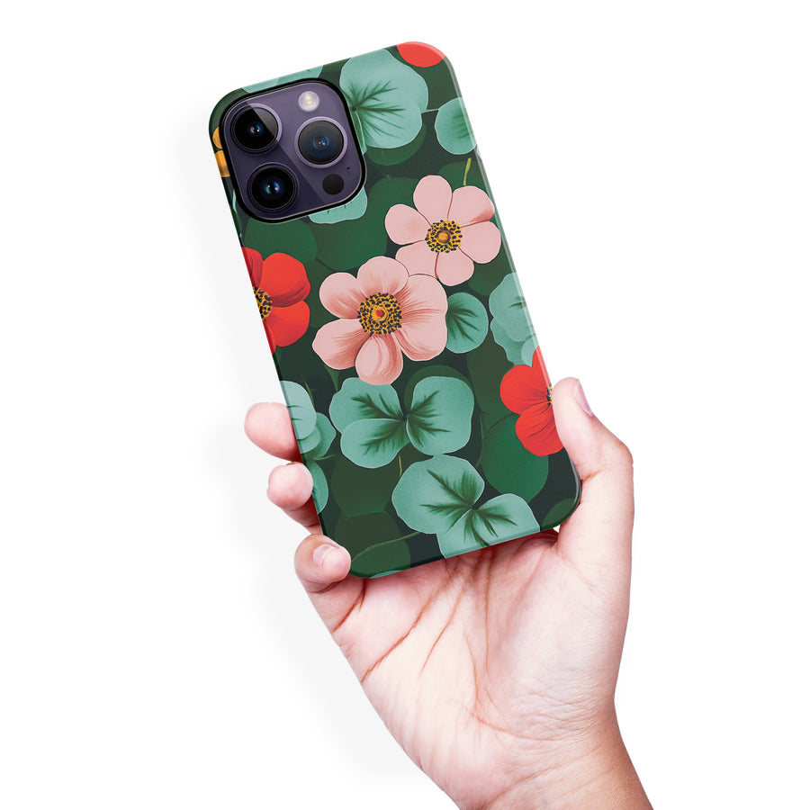 Elegant Anemone Bloom Floral Phone Case