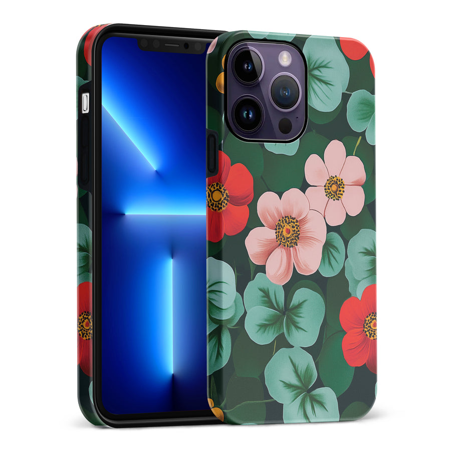 Elegant Anemone Bloom Floral Phone Case