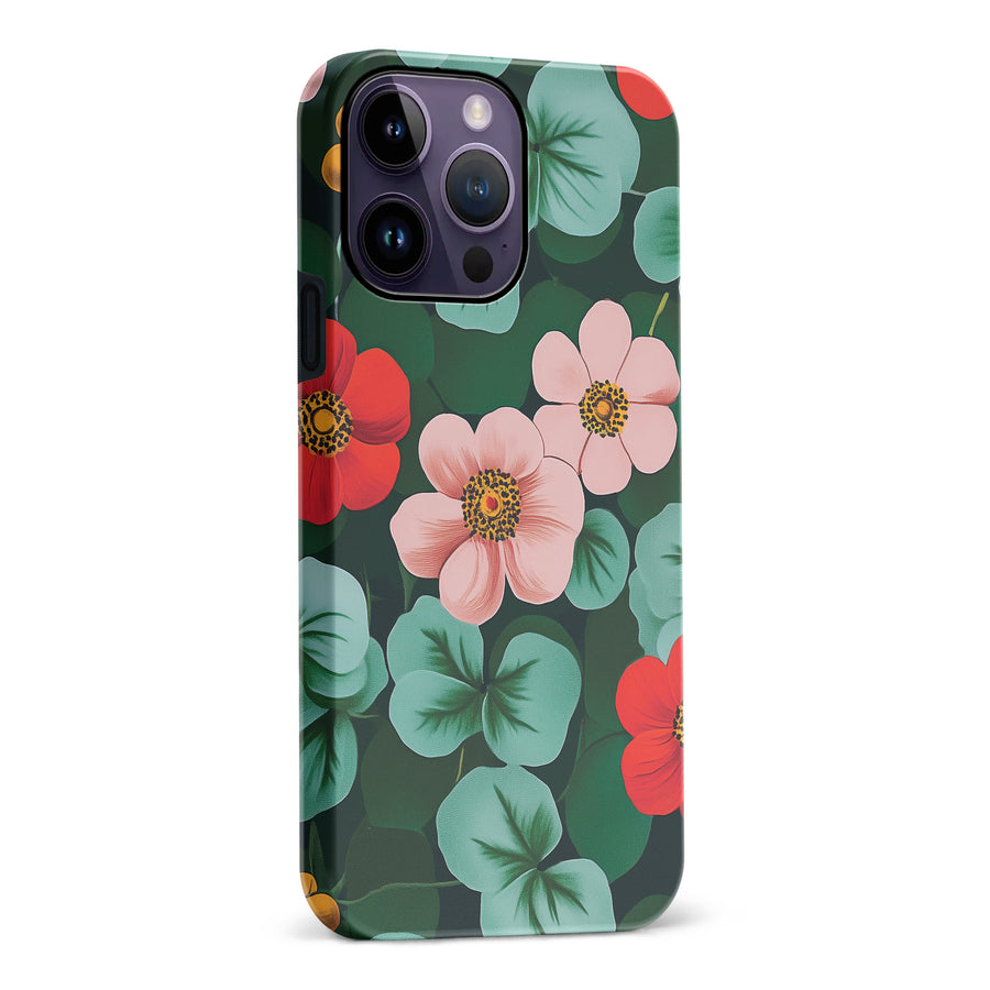 Elegant Anemone Bloom Floral Phone Case