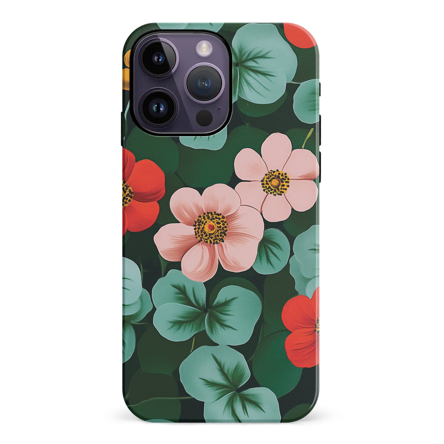 Elegant Anemone Bloom Floral Phone Case