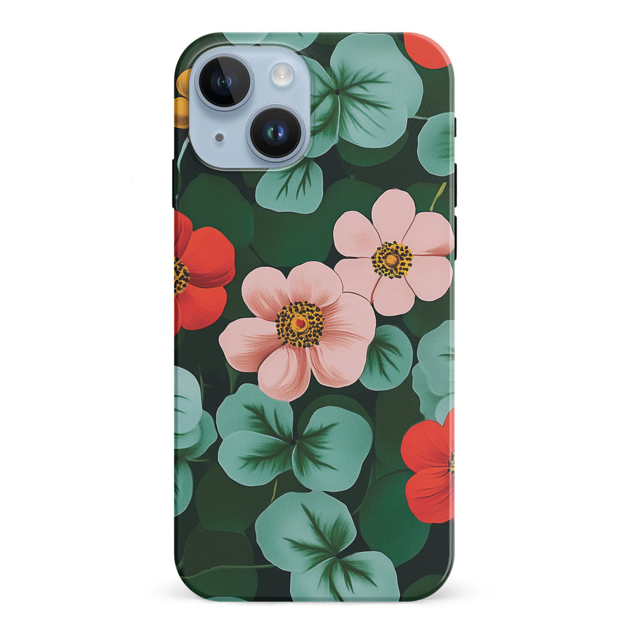 Elegant Anemone Bloom Floral Phone Case