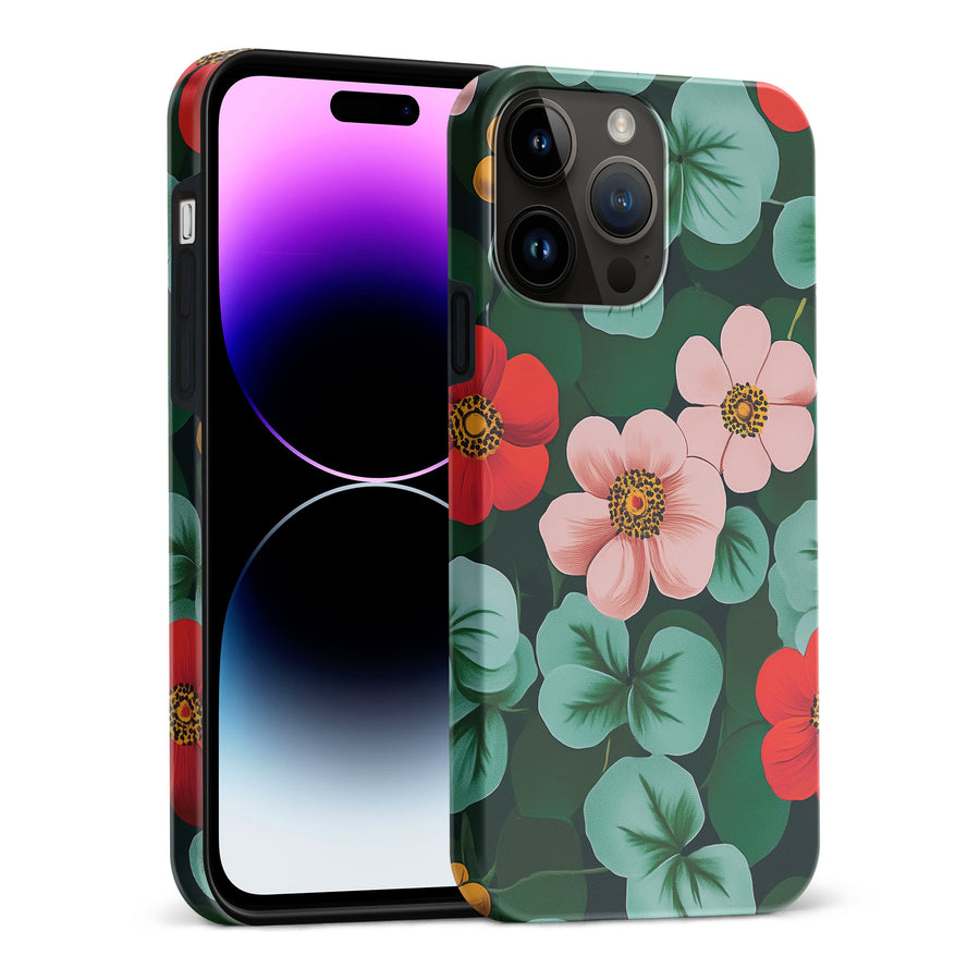 Elegant Anemone Bloom Floral Phone Case