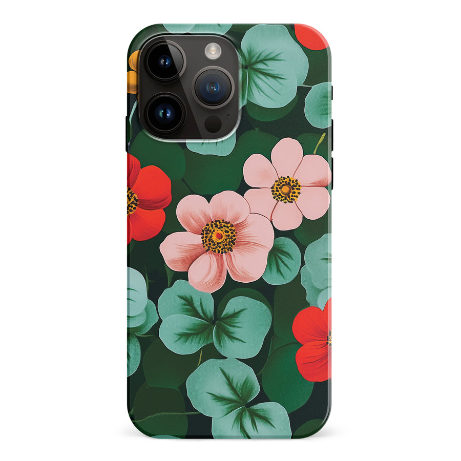 Elegant Anemone Bloom Floral Phone Case