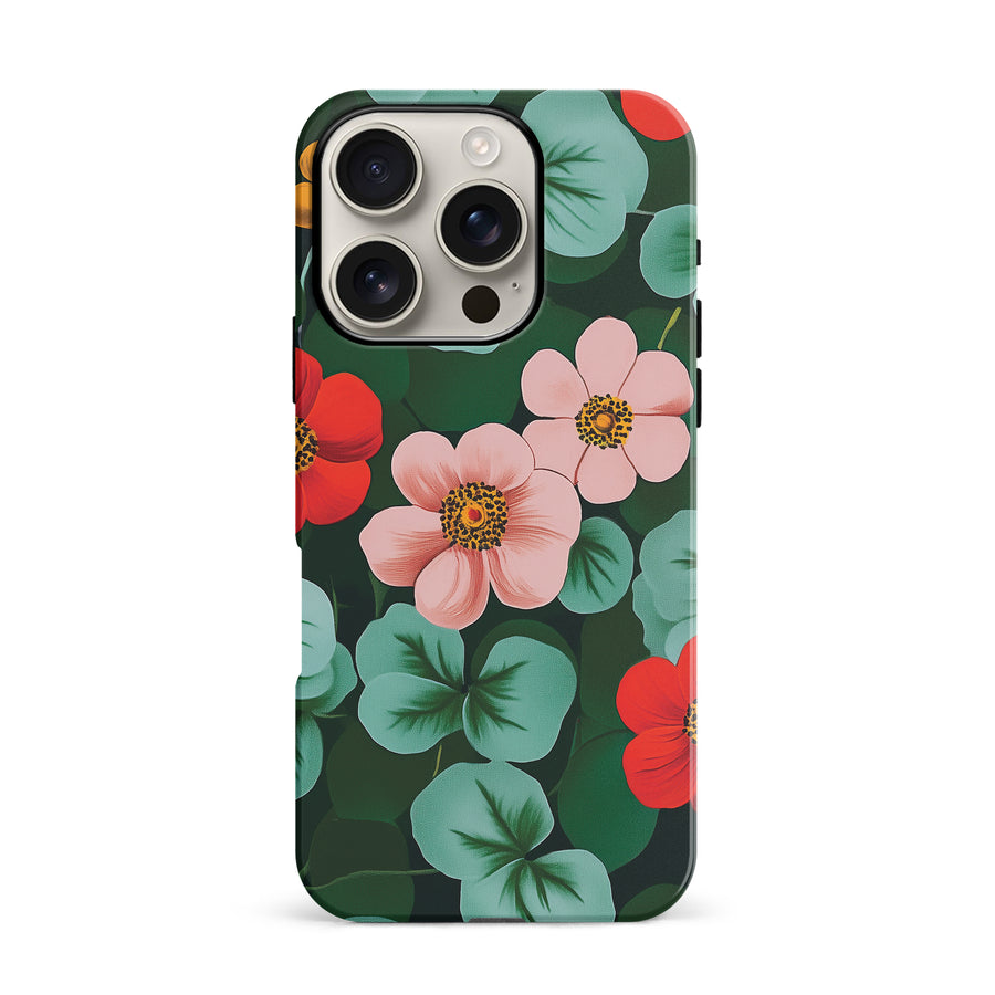 Elegant Anemone Bloom Floral Phone Case