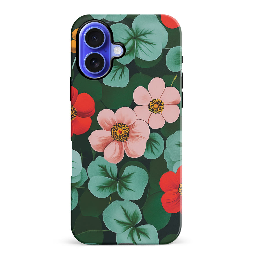 Elegant Anemone Bloom Floral Phone Case