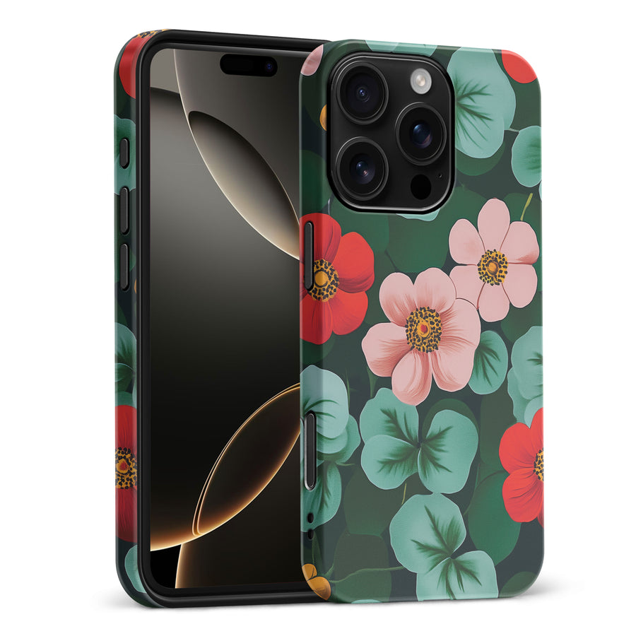 Elegant Anemone Bloom Floral Phone Case