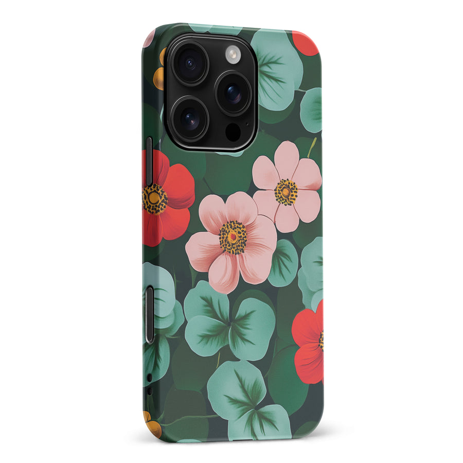 Elegant Anemone Bloom Floral Phone Case