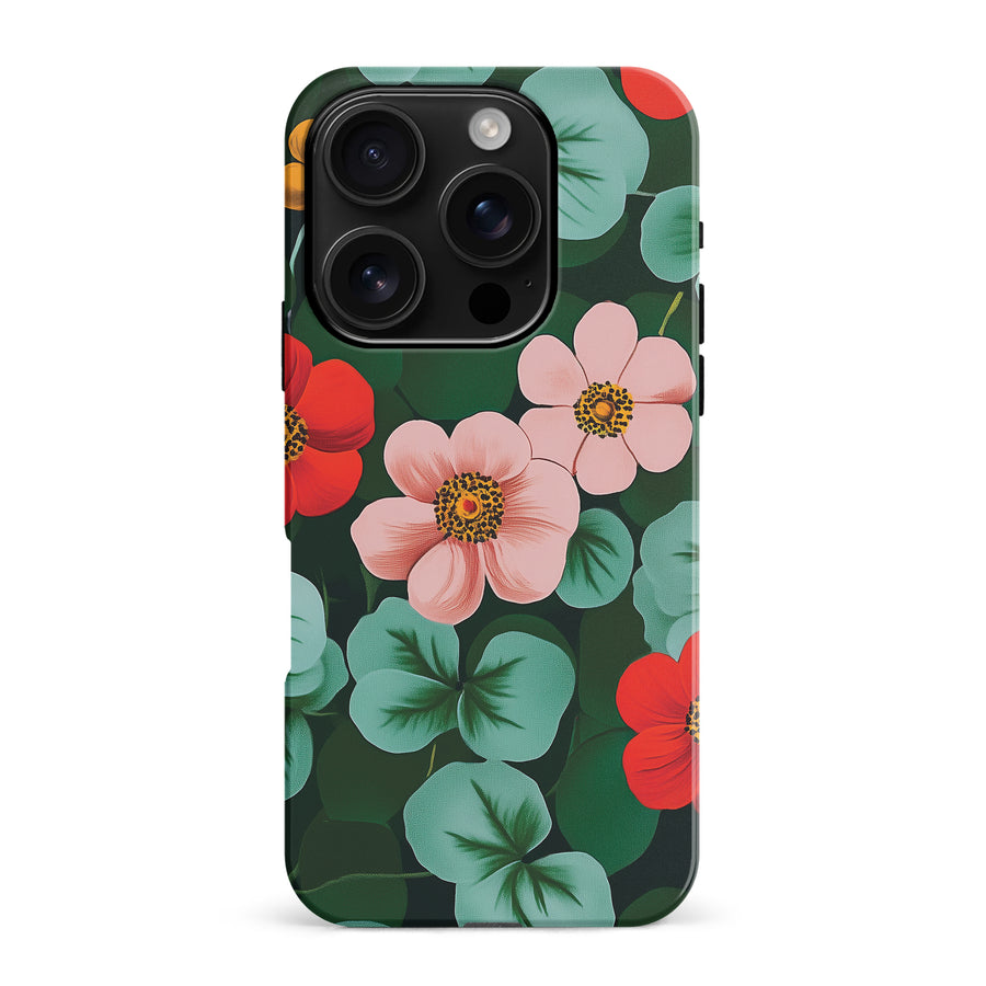 Elegant Anemone Bloom Floral Phone Case