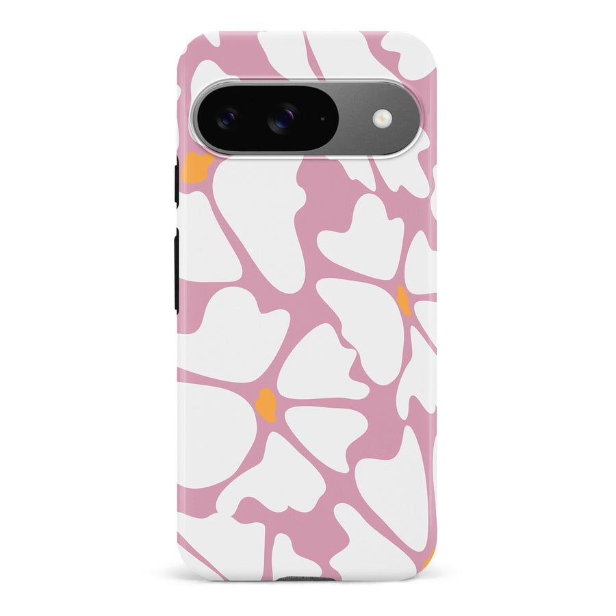 Modern Cherry Blossom Petal Floral Phone Case