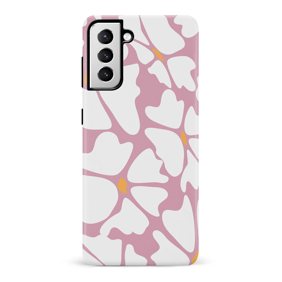 Modern Cherry Blossom Petal Floral Phone Case