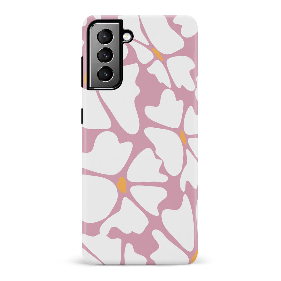 Modern Cherry Blossom Petal Floral Phone Case