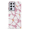 Samsung Galaxy S21 Ultra Modern Cherry Blossom Petal Floral Phone Case
