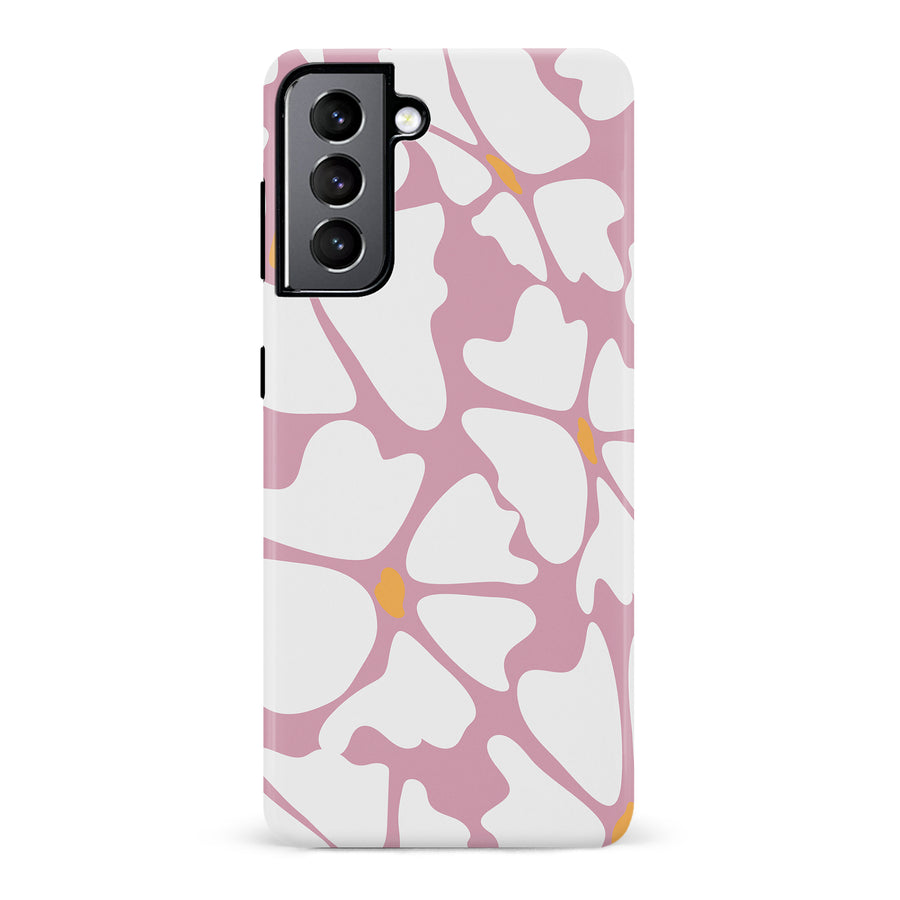 Modern Cherry Blossom Petal Floral Phone Case